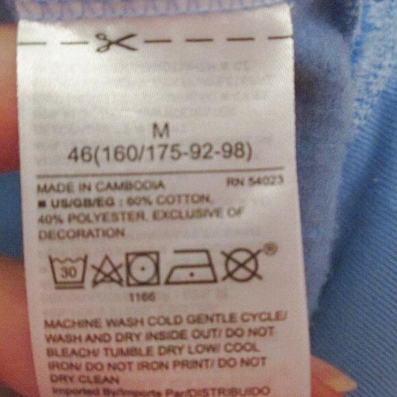 Vtg The GAP Women Sweatshirt Size M Big Spellout Long Sleeves Pullover Y2K Retro - Picture 11 of 11